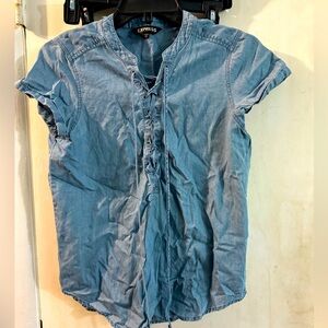 Express XS Jean Shirt